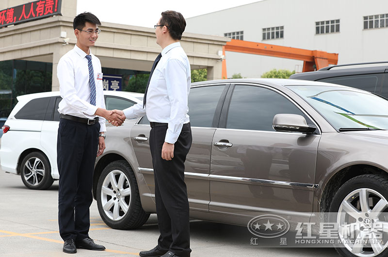 客戶來廠參觀，專車免費接送